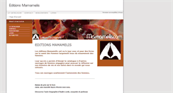 Desktop Screenshot of mamamelis.com